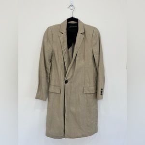 Zara blazer/jacket tan/taupe color size extra small